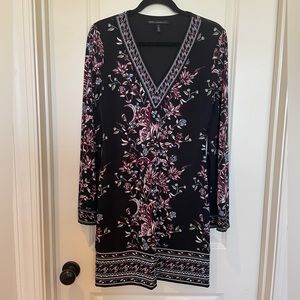 WHBM knit floral dress Size S
